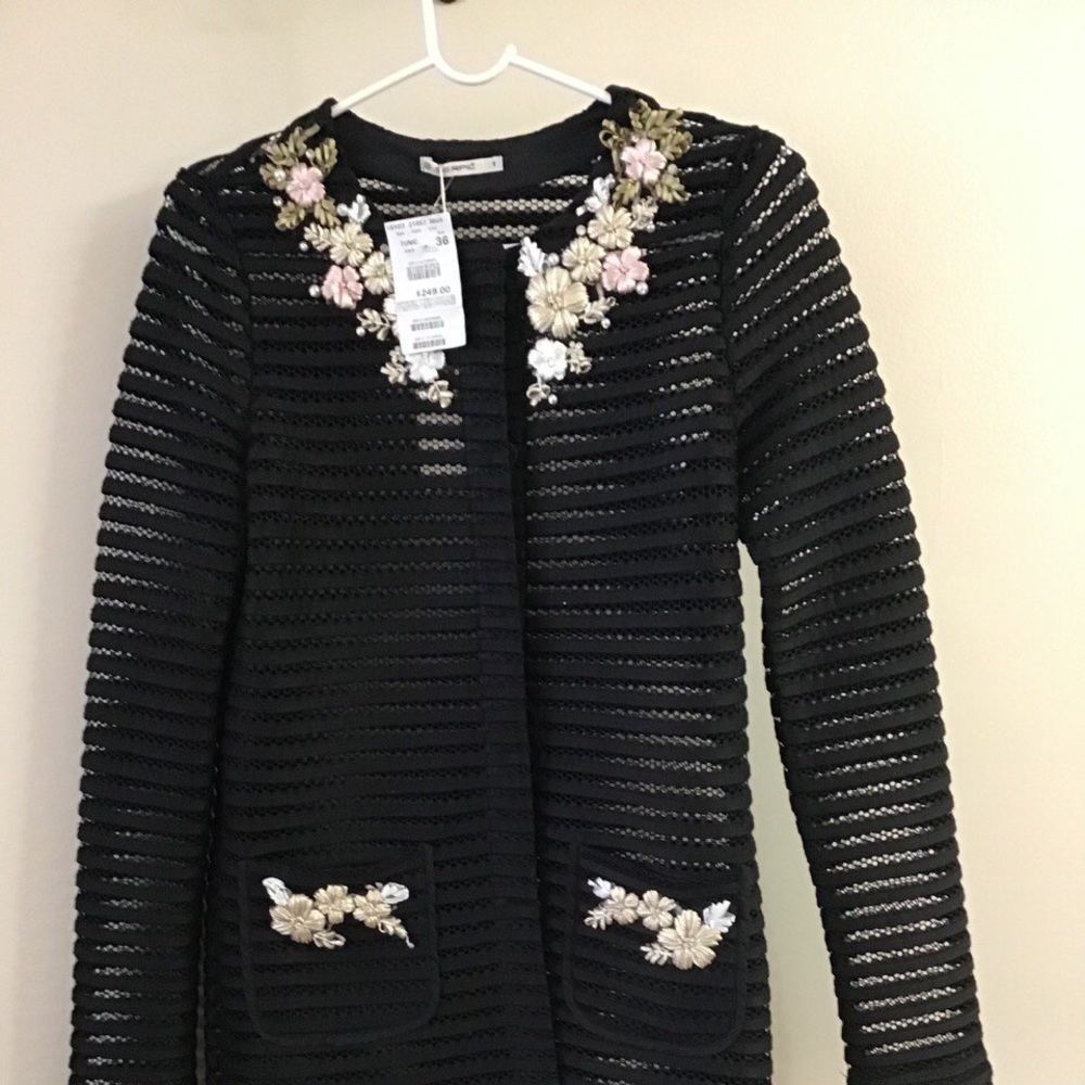 Serpil black tunic